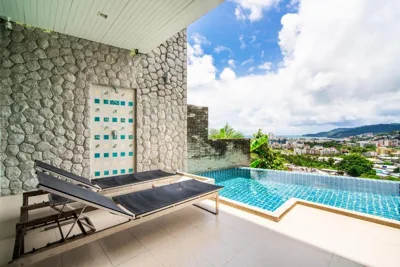 patong villa2四卧泳池别墅/两个海景房/近班赞酒吧街 – 照片 4