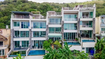 patong villa2四卧泳池别墅/两个海景房/近班赞酒吧街 – 照片 7